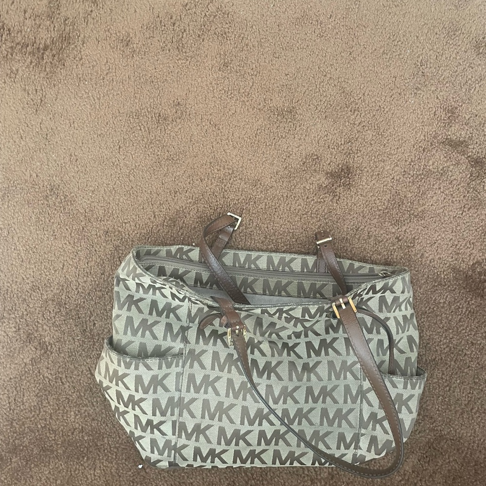 Michael Kors Brown Signature Tote